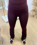 GUESS LOTUS MINI FLARED LEGGING V6YB24K4713 - RGP BORDEAUX