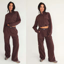 UNIQUE THE LABEL GIGI PANTS CACAO