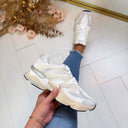 STEVE MADDEN SNEAKER SPEEDER 2447 - WHITE MULTI