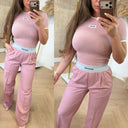 REINDERS INDI PANTALON W3820 - ROSE POUDRÉ