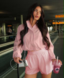 UNIQUE THE LABEL GIGI JACKET HELLGRAU