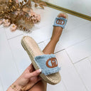 LIU JO PAROS 01 SLIPPER SA6099 TX523 - HELLBLAU