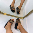 *SALE* LIU JO MYKONOS 01 SLIPPER BA6077 EX022 - LEOPARD