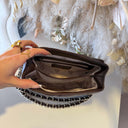 STEVE MADDEN BVOLTURI BAG 1344 - CHOC/GLD