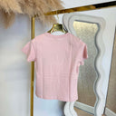 GUESS FAUSTA CN SS T-SHIRT V6BI06K6273 - G6R4 PINK