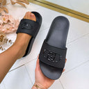 LIU JO MYKONOS 01 PANTOLETTE BA6077 EX028 - BLACK