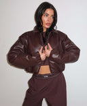 UNIQUE THE LABEL SEMMI BOMBER CACAO
