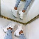 SPORTLICHER SNEAKER 8-262 - WEISS
