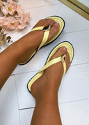 DRUPPEL SLIPPER 5284 - GELB