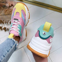 STEVE MADDEN POSSESSION-E SNEAKER 0033 - PASTEL MULTI