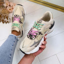 STEVE MADDEN SNEAKER SPEEDER 2447 - SAND MULTI