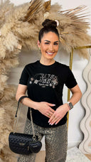 GUESS SOLANGE TEE V6GI11K2978 - JBLK