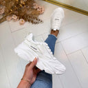 STEVE MADDEN POSSESSION-E SNEAKER 0033 - WHITE
