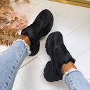 SPARKLE SNEAKER BK-2506 - BLACK