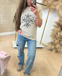 *SALE* RD SIGNATURE COCO LOGO TEE - BEIGE