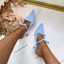 BOW HEEL SQC-260 - BLUE