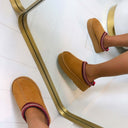 REAL LEATHER PANTOFFEL 2522 - CAMEL