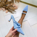 BOW HEEL SQC-260 - BLUE