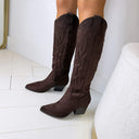 BOTTES DE COWBOY CELINE 9697A-1 - MARRON