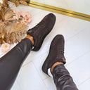 GUESS TRENDY SNEAKER FLTJ2KFAB12 - COFFE