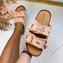 NEUER GESP HAUSSCHUH 20-393 - PINK