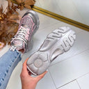 BUFFALO CLD CHAI SNEAKER 16289 - MERMAID/PINK