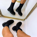 BESTSELLER BOOT DES832-1 - BLACK/SUE