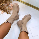 BESTSELLER BOOT DES832-1 - KHAKI/SUE