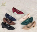 CUTE BOW HEEL 100-479 - JAUNE