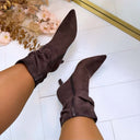 SHAUNA HEEL DES8552 - BROWN/SUE