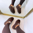 SHINE SNEAKER 88313 - BROWN