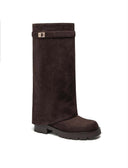 BOTTES SUEDINE VEGAS DES8076 - KAKI/DAIM