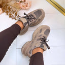 GINA SNEAKER 88309 - KHAKI