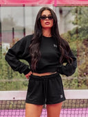 UNIQUE THE LABEL PEGGY SHORT - BLACK