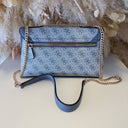GUESS LINDSEY CONVERTIBLE XBODY FLAP BAG SG974921 - SLATTE LOGO