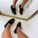 ANNE FRINGE SLIPPER AQ212 - BROWN