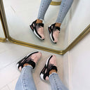 BESTSELLER SNEAKER F6-33 - BLACK/PINK