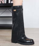 BOTTES SUEDINE VEGAS DES8076 - KAKI/DAIM