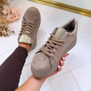 SHINE SNEAKER 88313 - KHAKI