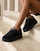 SHINE SNEAKER 88313 - BLACK