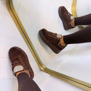 SHINE SNEAKER 88313 - BROWN