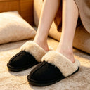 COZY PANTOFFEL FC-906/902 - BLACK/WHITE