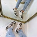 GLAMOUR SNEAKER LX-352 - BRAUN