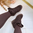 ISA WEDGE BOOT 26012 - BROWN
