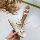 GESPIE PANTOFFEL GQ8-085 - BEIGE