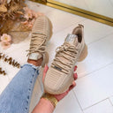 STEVE MADDEN SNEAKER MAXILLA-R-E 0110 - BLUSH MULTI