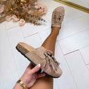 FRANSEN-SLIPPER AM332 - KHAKI