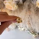 SPARK SWIRL RING - GOLD