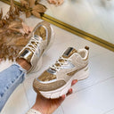 GINA SNEAKER 8-520 - BEIGE