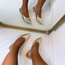 SMALL PRETTY HEEL 9795 - GOLD